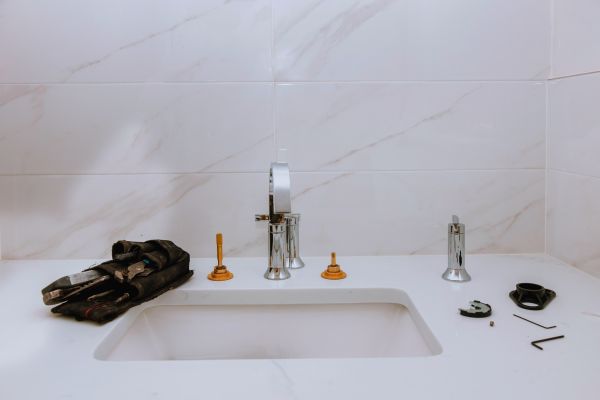 Porcelain Sink Installation in Fallbrook